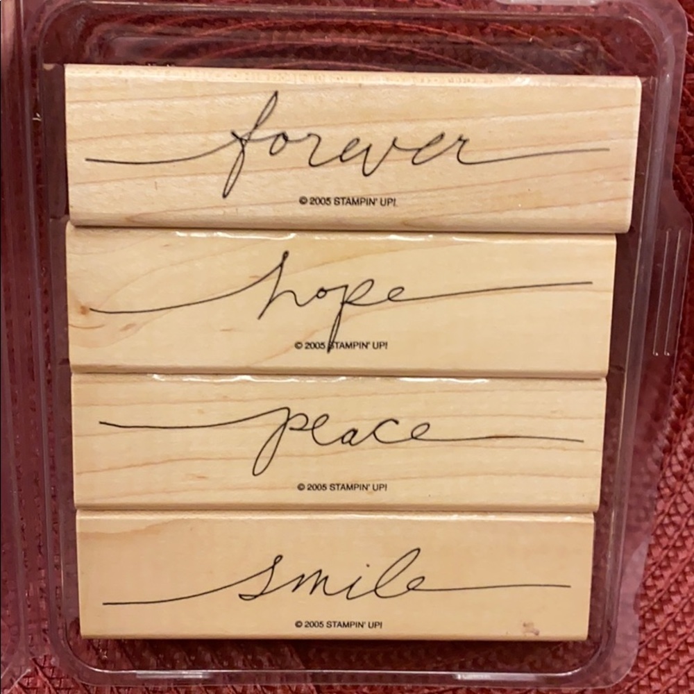 *LIKE NEW* Stampin Up 2005 Stamp Set